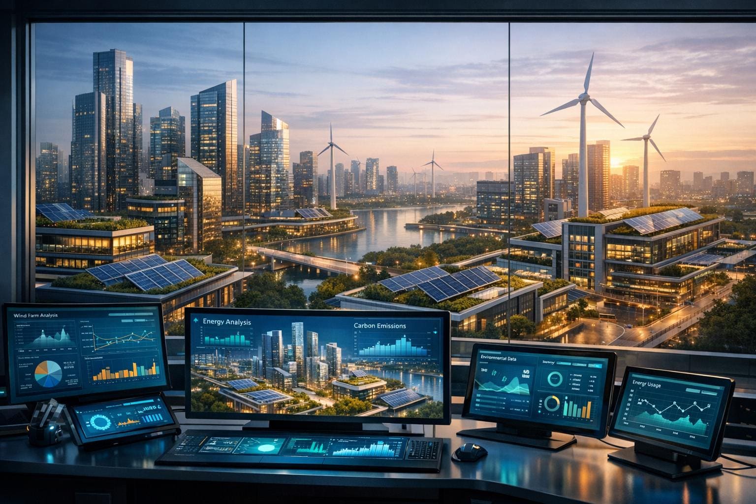 Gémeos digitais para a sustentabilidade: simular cenários antes de investir
