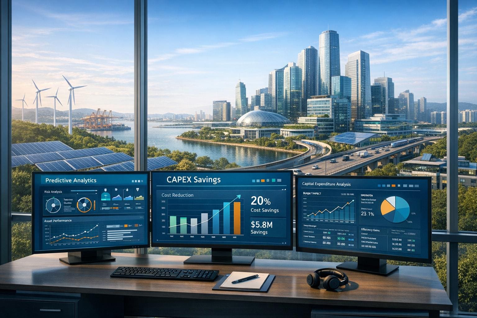 De los datos a las decisiones: convertir la analítica de activos en ahorro CAPEX