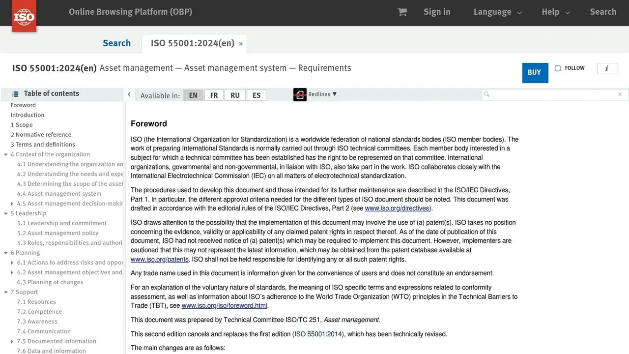 ISO 55001