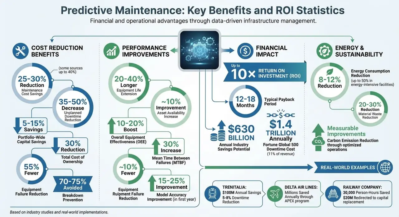 Predictive Maintenance ROI: Cost Savings and Performance Improvements