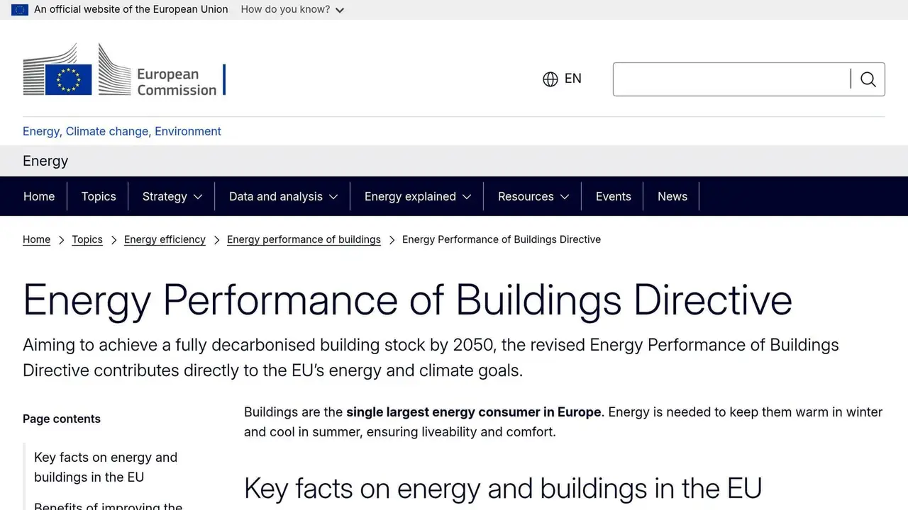 Energy Performance of Buildings Directive