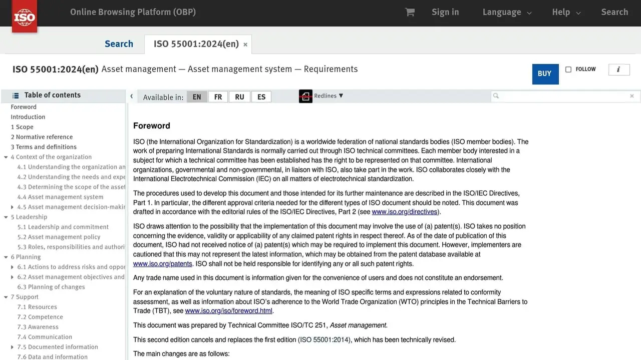 ISO 55001
