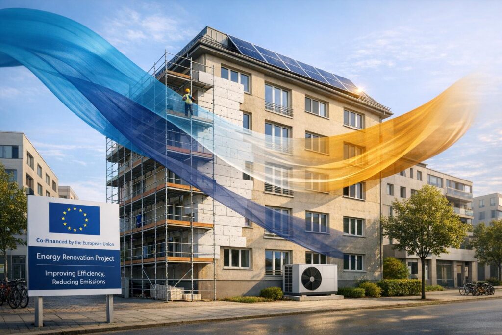 Hoe het koolstofarm bouwen financieren met Cohesiefondsen, ETS2 en het Sociaal Klimaatfonds