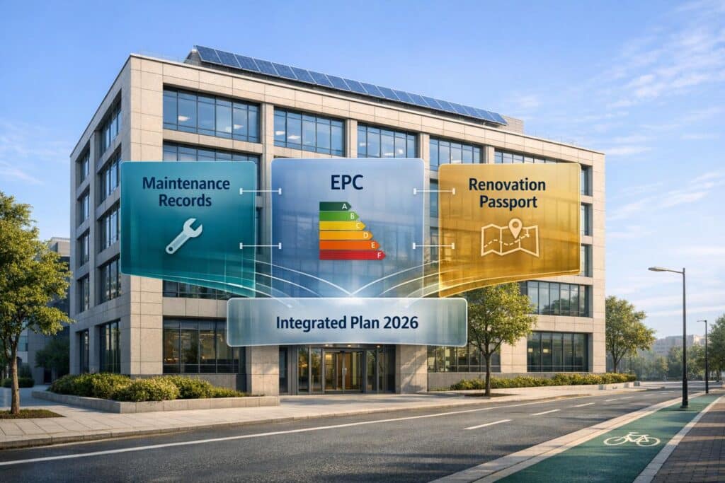 Données de maintenance, données EPC et passeports de rénovation : Pourquoi l'intégration est plus importante en 2026
