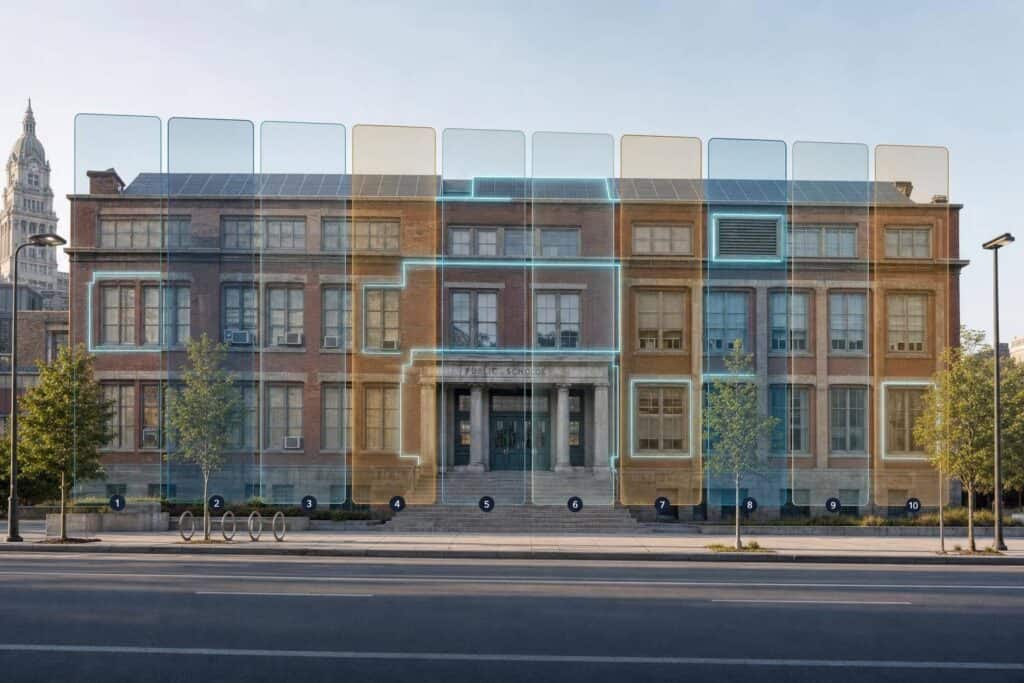 Verouderde scholen en openbare gebouwen: hoe investeringen over een periode van tien jaar te spreiden